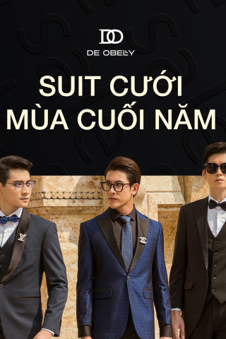 DE OBELLY ƯU ĐÃI KHỦNG LÊN ĐẾN 50% CHO MỖI ĐƠN HÀNG SUIT CƯỚI