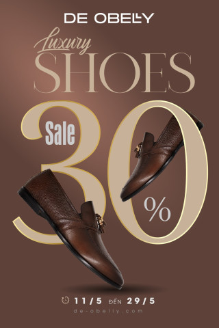 GIẢM GIÁ 30% TOÀN BỘ GIÀY CAO CẤP