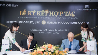 DE OBELLY hợp tác với các công ty lớn của châu Âu
