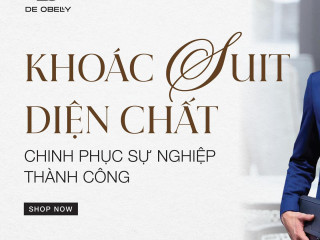 KHOÁC SUIT, DIỆN CHẤT | CHINH PHỤC SỰ NGHIỆP THÀNH CÔNG