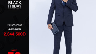 BLACK FRIDAY SALE 50% SUIT CÔNG SỞ - MUA SẮM SIÊU HỜI CÙNG CÁC QUÝ ÔNG LỊCH LÃM