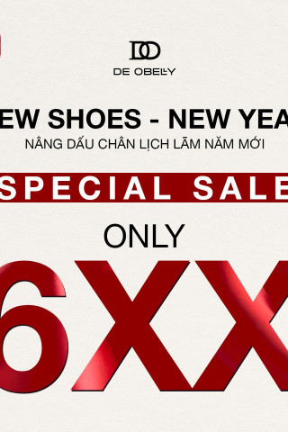 NEW SHOES, NEW YEAR | ĐỒNG GIÁ 699K