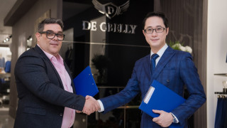 Thời trang cao cấp DE OBELLY ký hợp đồng với đối tác Italy