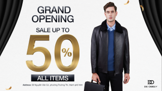 GRAND OPENING DE OBELLY VINH | SALE UP TO 50% ALL ITEMS